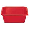 Image de Aluminium et plastique cuvette 29 carre 5l5*rouge *rivaton
