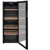 Image de La Sommelière Service SLS90DZ - Cave à vin - largeur : 48 cm - profondeur : 57.5 cm - hauteur : 128.5 cm - 193 litres - classe G - noir