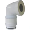 Image de Pipe WC coudée extensible 190 à 390 mm ''Magic Pipe'' D.93/100 REGIPLAST ASPCE