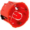 Image de Zenitech - Boite placo Ø65 P.50mm pour appareillage vis & griffes + vis