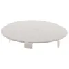 Image de Zenitech - Couvercle pour plafonnier Ø125mm - boîtes Ø85mm - Blanc
