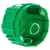Image de Zenitech - Lot 10 boîtes maçonnerie Ø60x40mm - appareillage vis et griffes - Vert