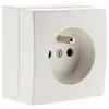 Image de Prise 2P+T Bel'Vue - blanc - Zenitech