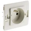 Image de Prise 2P+T 16A Venus composable - blanc - Zenitech