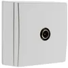 Image de Zenitech - Prise TV saillie Bel'Vue Ø9.52mm - gris