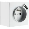 Image de Zenitech - Prise saillie 2P+T + USB 2,4A - gris