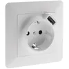 Image de Zenitech - Prise Schuko Asfora + USB