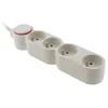 Image de Zenitech - Bloc Home 4 prises 16A 2P+T câble 1,5m - Blanc