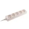 Image de Zenitech - Bloc 5 prises 16A 2P+T - Blanc