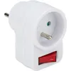 Image de Zenitech - Prise 16A avec interrupteur - Blanc