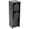 Image de Zenitech - Borne de jardin à fixer 2x16A IP44 - Aluminium Noir