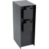 Image de Zenitech - Borne de jardin à fixer 4x16A IP44 - Aluminium Noir