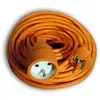 Image de Zenitech - Prolongateur jardin 16A HO5VV-F 3G1,5mm² 2P+T 25m - orange