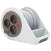 Image de Zenitech - Mini enrouleur design 3 prises 2P+T - 7m Taupe