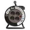 Image de Zenitech - Enrouleur ménager 4x2P+T - 15m 3G1mm² - Taupe
