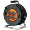 Image de Zenitech - Enrouleur de chantier IP44 4 prises 16A 3G1,5mm² 40m - orange