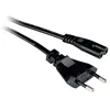 Image de Zenitech - Cordon alimentation pour radio ou tondeuse 2x0,75A - 2P- 2,5A - 500W