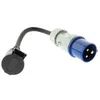 Image de Zenitech - Adaptateur caravane femelle 16A en mâle CEE17