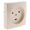 Image de Prise à encastrer 20A - 2P+T - blanc - Zenitech
