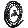 Image de Zenitech - Gaine range câble Ø20mm 1,5m - Noir