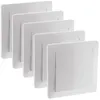 Image de Zenitech - Lot de 5 va et vient encastrés 10A - Blanc - Orys