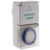 Image de Zenitech - Programmateur mécanique étanche Schuko IP44 - blanc