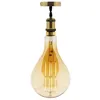 Image de Zenitech - Ampoule LED géante E27 5W - Blanc chaud - 350lm 2500K - Kit de suspension inclus