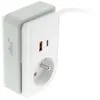 Image de Otio - Bloc multiprise Gekko XS clipsable 2 USB A+C 20W 1.5m blanc