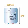 Image de Chauffe-eau électrique blindé vertical mural 75L - THERMOR - 251054