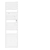 Image de Radiateur sèche-serviettes RIVA 4 THERMOR Blanc satiné 1000W - 471258