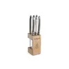 Image de Lou Laguiole Tradition - Couteaux à Steak - Mélanger les Couleurs - Bloc - (Lot de 6)
