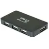 Image de Exertis Connect Mini hub USB 2.0, 4 ports (Mini USB, USB-A, 4 ports), Station d'accueil + hub USB, Noir