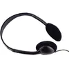 Image de Casque stéreo jack 3,5 mm noir - noir