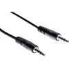 Image de Cordon Stéreo Jack 3.5 Mm Noir - 1 M