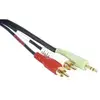 Image de Cordon Stéreo Jack 3.5 Mm Vers 2 X Rca Pc99 - 10 M