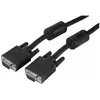 Image de Exertis Connect Câble d'écran SVGA, 15 broches HD D-Sub mâle/femelle, 5,0 m, noir Câble d'écran de haute qualité (5 m), Câble vidéo, Noir