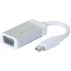 Image de Exertis Connect Convertisseur Mini Displayport 1.2 vers VGA Pour connecter un moniteur ou un projecteur avec une (Mini DP, VGA), Adaptateur données + vidéo, Blanc
