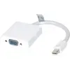 Image de Exertis Connect Adaptateur Mini DisplayPort mâle vers VGA femelle (VGA, 10 cm), Adaptateur données + vidéo, Blanc