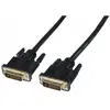 Image de Exertis Connect Câble moniteur DVI, Duallink, 24+1pin DVI-D St./St., 5.0 m Pour la connexion de moniteurs et de (5 m), Câble vidéo, Noir