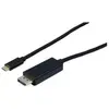 Image de Générique Câble Usb 3.1 type c vers displayport 1.2 - 1 m (1 m), Câble vidéo, Noir