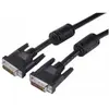 Image de Exertis Connect Câble de moniteur DVI, double liaison, 24+1 broches DVI-D St./St., 10,0 m Pour connecter des (10 m), Câble vidéo, Noir