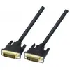 Image de Exertis Connect Câble DVI-D, Dual Link 24 + 1, 1,8 m Câble DVI-D, Dual Link (1.80 m), Câble vidéo, Noir