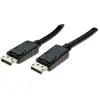 Image de Exertis Connect Câble DisplayPort 1.1, DisplayPort St./St., câble de connexion de 10,0 m pour la transmission de (10 m), Câble vidéo, Noir
