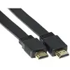 Image de Cordon Hdmi Haute Vitesse Plat Noir - 20m