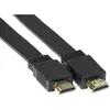 Image de Cordon Hdmi Haute Vitesse Plat Noir - 3 M