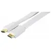 Image de Dexlan HDMI (Typ A)   HDMI (Typ A) (3 m), Câble vidéo, Blanc