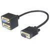 Image de Exertis Connect Câble adaptateur VGA, 0,3 m, mâle à 2 x femelle Splitter VGA, passif (0.30 m), Câble vidéo, Noir