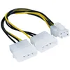 Image de Adaptateur D'alimentation Molex Vers Pci-e 6 Pins - 25 Cm
