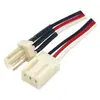 Image de Exertis Connect Câble d'alimentation pour ventilateurs, fiche à 3 broches vers prise à 3 broches, 0,45 m Rallonge (45 cm), Câble interne (PC)