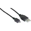 Image de Cordon Eco Usb 2.0 A / Micro B Noir - 2 M